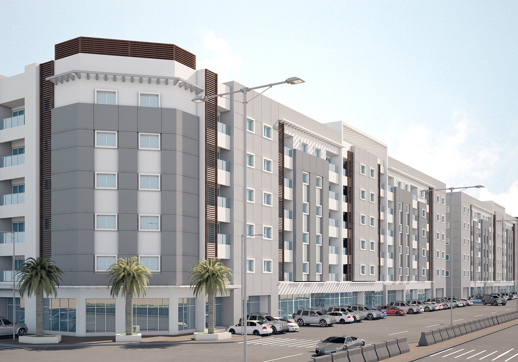 AL WAAB RESIDENTIAL COMPLEX - APARTMENT BUILDING